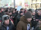 Milhares em manifestações na Rússia