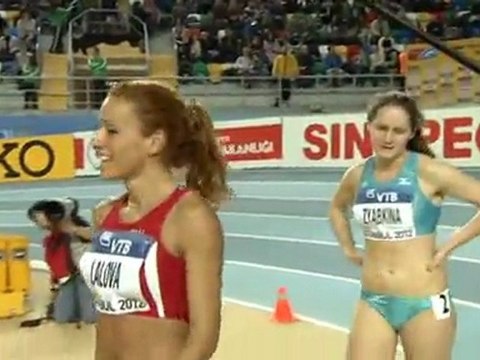 60м 4 забег Женщины - Чемпионат Мира в помещении Стамбул 2012