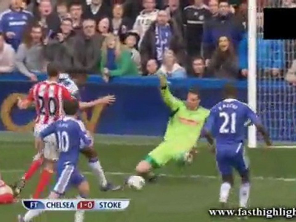اهداف مباراة تشيلسي - ستوك سيتي