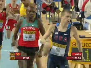 800м 2 Полуфинал Мужчины - Чемпионат Мира в помещении Стамбул 2012