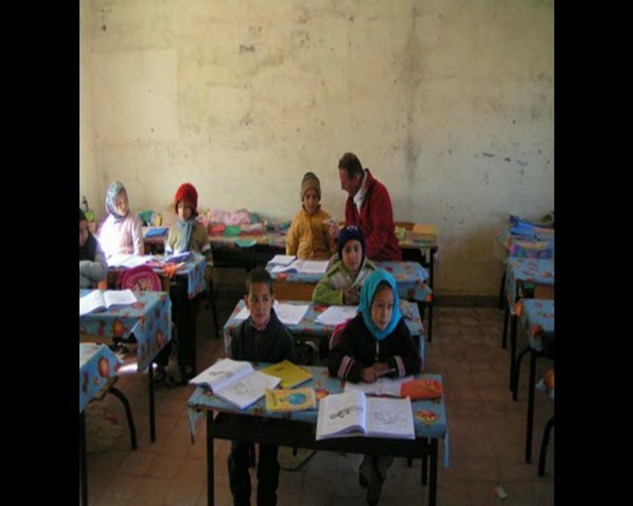 Dorfschule in Marokko