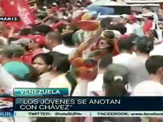Jóvenes venezolanos marcharán en apoyo al presidente