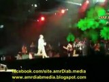 عمرو دياب معاك برتاح وبناديك تعالى حفل دو الموسيقى دبى 2012 amr diab du music festival dubai 2012