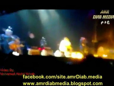 عمرو دياب رصيف نمرة خمسة حفل دو الموسيقى دبى 2012 amr diab raseef nemra khamsa du music festival dubai 2012