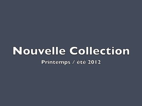 Enjoy Nouvelle Collection Printemps / été 2012