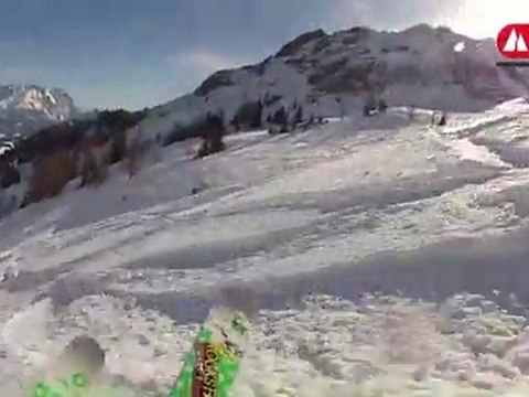 POV Eva Walkner - 1st Ski Swatch FWT Fieberbrunn