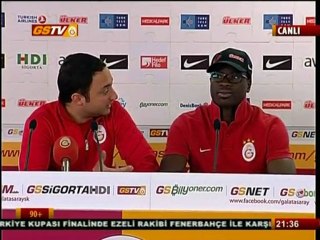 Semih ve Eboue'nun maç sonu açıklamaları.