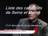 Présentation des candidats de Seine et Marne législatives 2012