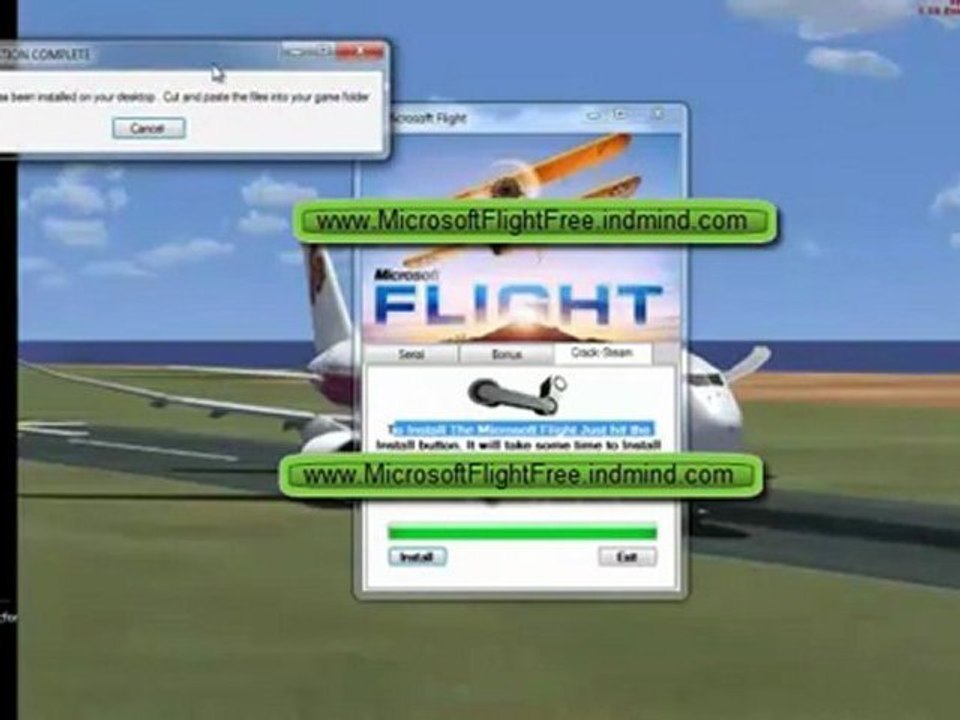 Download Microsoft Flight Game Trailer + Crack Files with proof