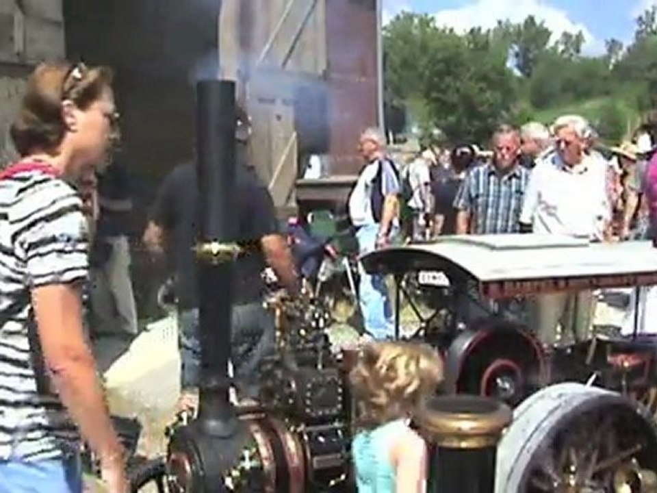 Ruthemeyer Dampfwalze, Lanz Traktor und Mini-Lokomobil Dampftreffen Lindlar 2010