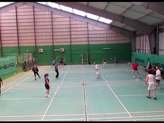 Badminton du samedi 10 mars 2012 parc club de l'Arbois
