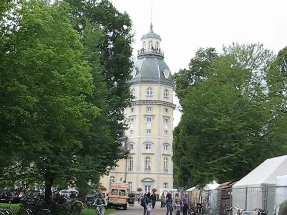 Karlsruhe, Allemagne : ambiance au château