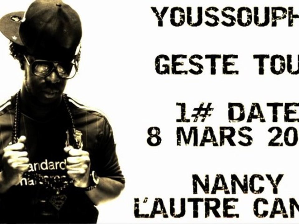 Youssoupha - Concert à L'Autre Canal Nancy 2012 - Geste Tour