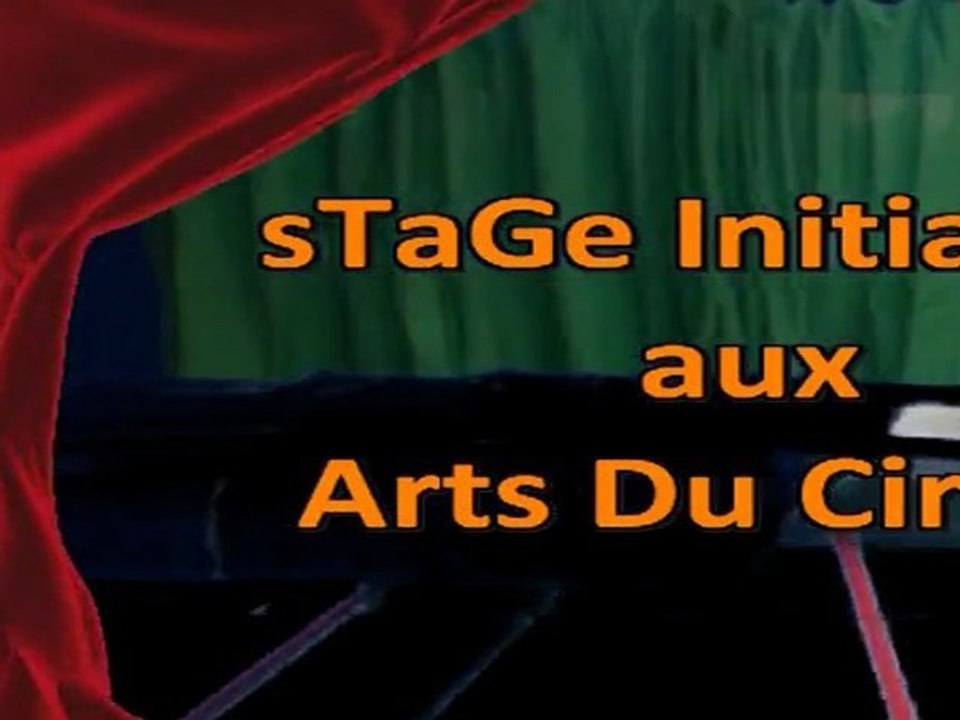 INITIATION AUX ARTS DU CIRQUE