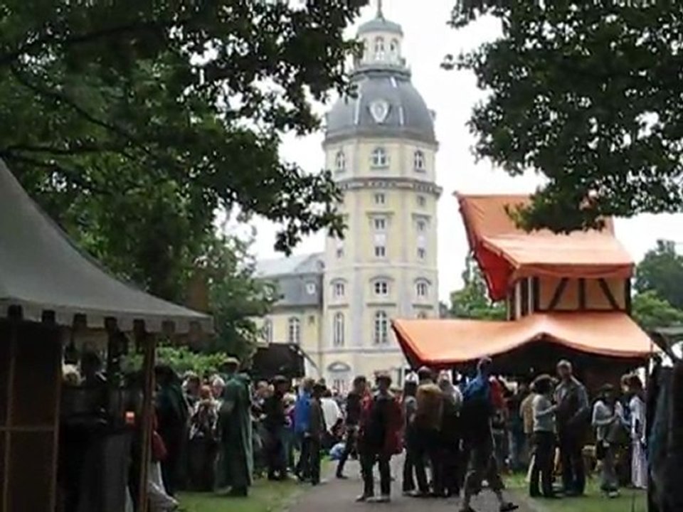 Karlsruhe, Allemagne : ambiance au château
