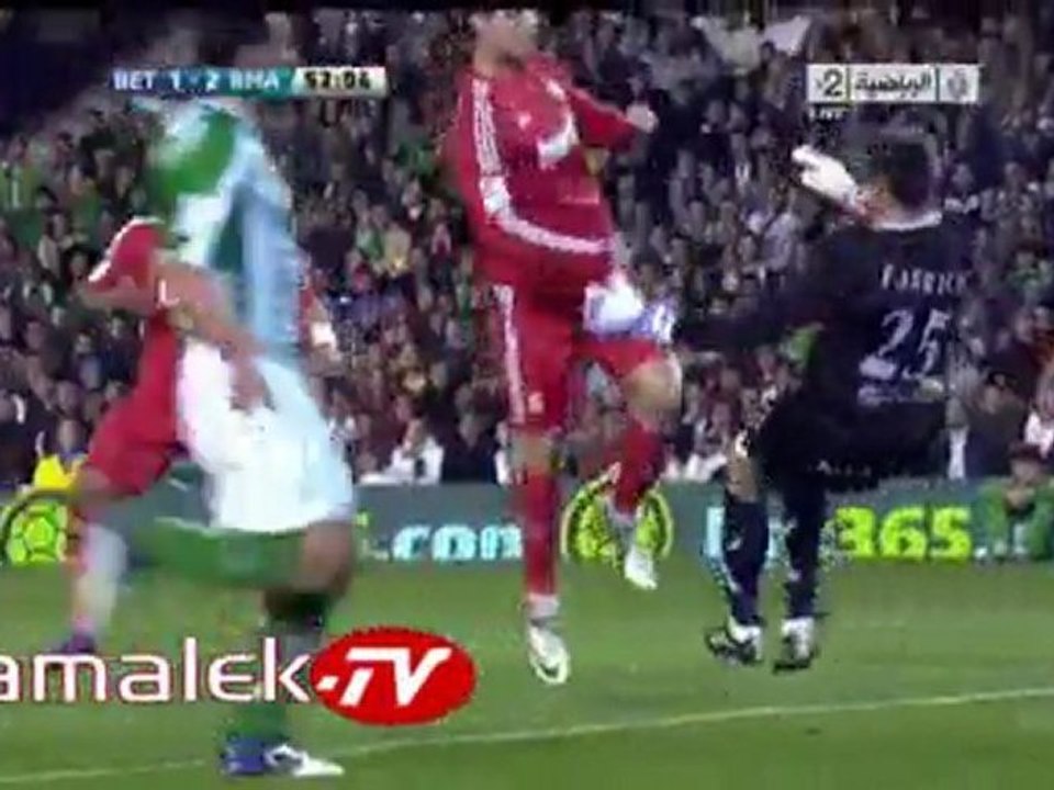 اهداف ريال بيتيس وريال مدريد 2-3 الدورى الاسبانى