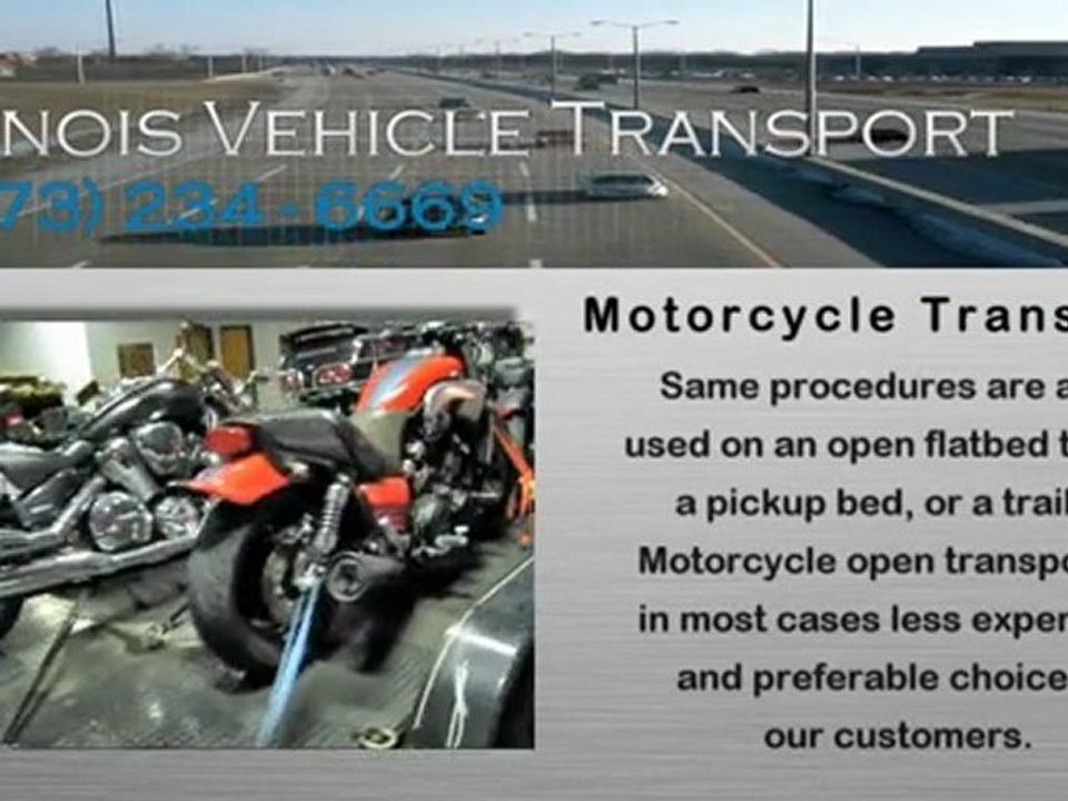 Motorcycle Transport CanAm Transportation Inc., 4740 N Cumberland Ave., Chicago IL, 60656, (773) 234-6669