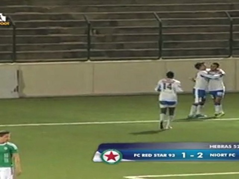 Red Star FC 93 1 - 2 Chamois Niortais FC (10/03/2012)
