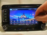 autoradio 2DIN schermo HD GPS TV  volkswagen golf polo http://www.autocardvdgps.com