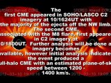 SOLAR ACTIVITY UPDATE: Earth Directed M8.4-Class Solar Flare/CME (March 11th, 2012). 234