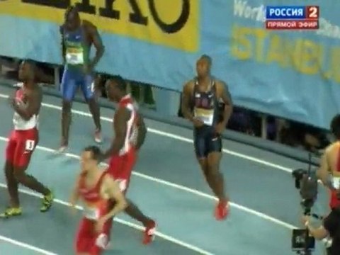 60м 3 Полуфинал Мужчины - Чемпионат Мира в помещении Стамбул 2012
