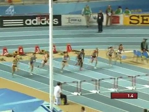 60м/б 2 Полуфинал Женщины - Чемпионат Мира в помещении Стамбул 2012