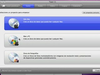 Probando Toast Titanium 11