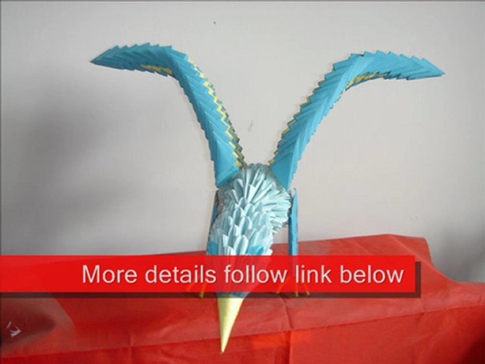 3D Origami Flying Eagle