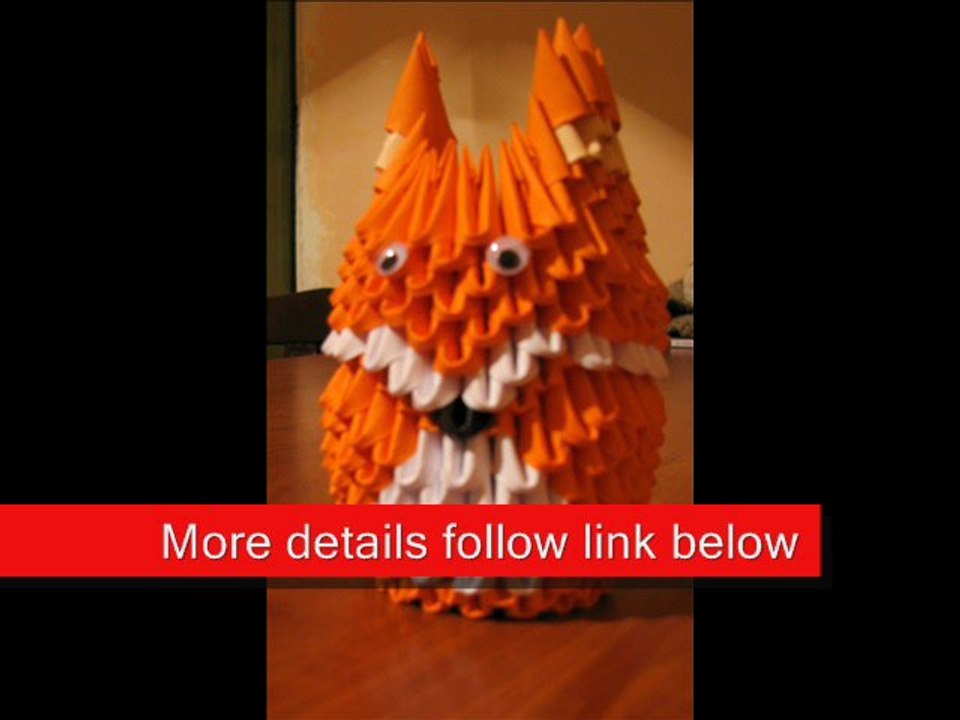 3D Origami Fox
