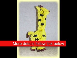 3D Origami Giraffe