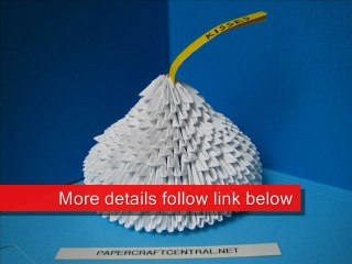 3D Origami Hershey Kisses