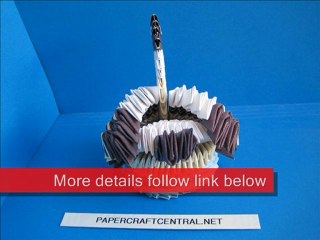 3D Origami Female Mandarin Duck