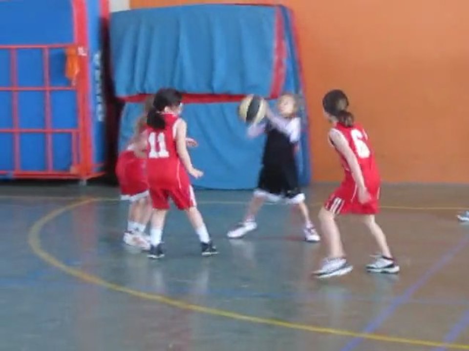 Minis-Poussins CAP Basket vs Laloubere
