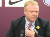 McLeish, orgulloso de sus jugadores