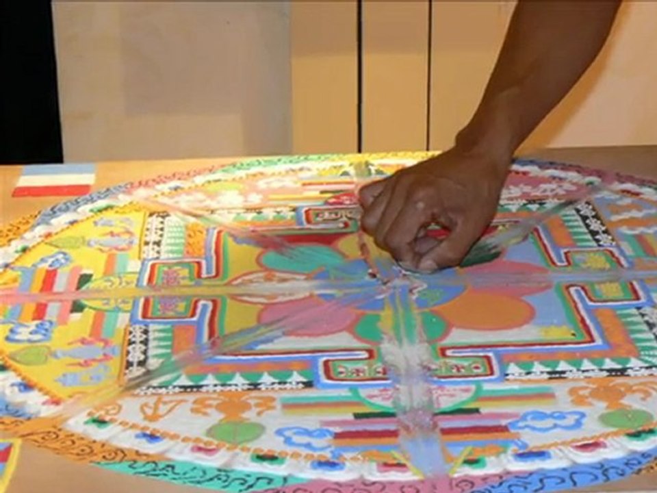 Dissolution du Mandala de Tchenrézi
