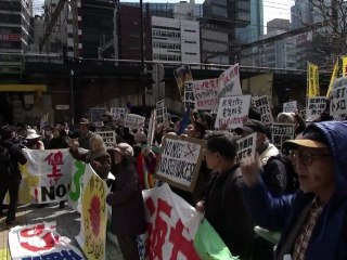 Fukushima: manifestation antinucléaire à Tokyo,