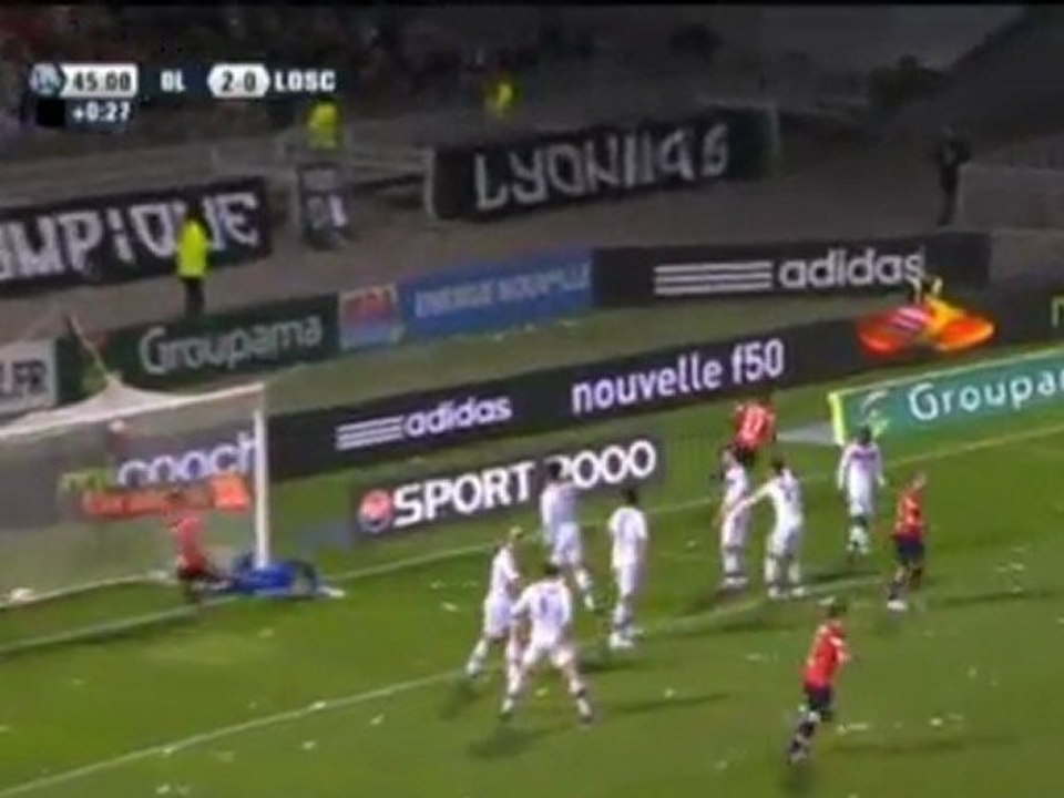 27e journée -  Lyon se venge sur Lille