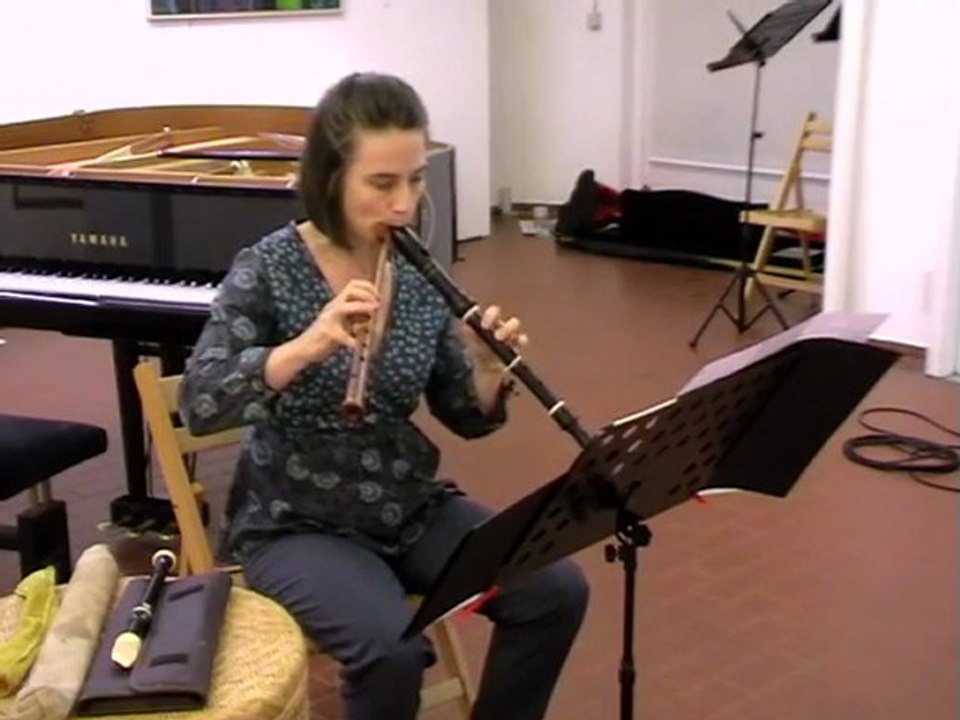Ausser Atem, interprète Marion Fermé: flûte à bec, recorder, Blockflöte
