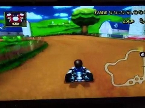 Mario Kart Moo Moo Meadows shortcut