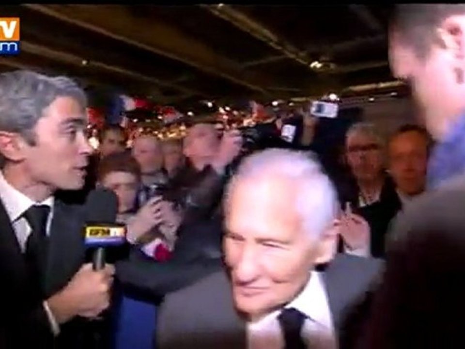 Meeting UMP de Villepinte : Depardieu "aime Monsieur Sarkozy"