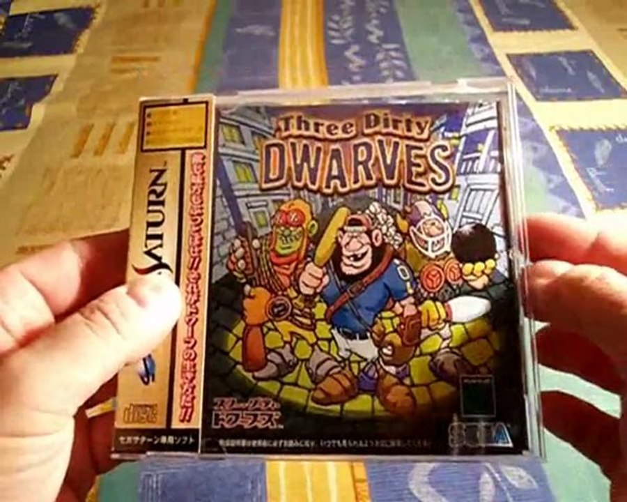 Three Dirty Dwarves sur Saturn Jap