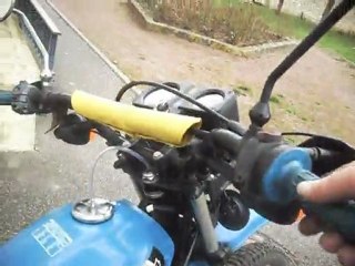 125 XLS bleue, redémarrage