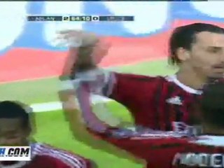 اهداف مباراة ميلان - ليتشي