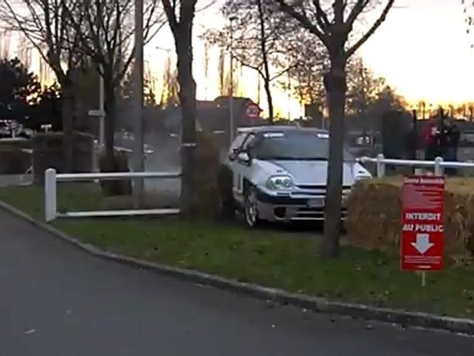 crash rallye des marais 2012