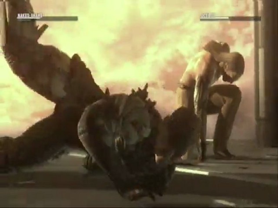 Metal gear solid 4 Walkthrough part 27.Snake vs Liquid ocelot