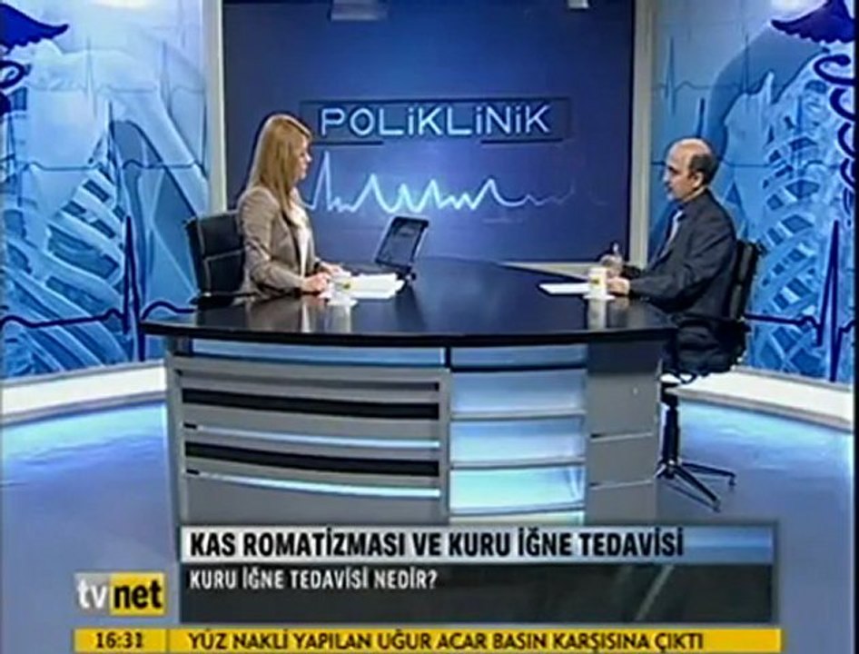 Kuru İğne - Kas Romatizması Bölüm-3, Uzm Dr Serdar SARAÇ TVNET Poliklinik Programı, Şubat 2012