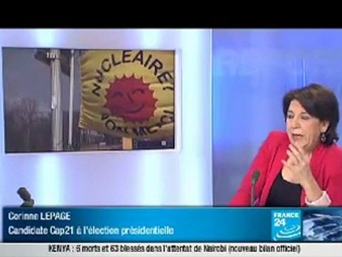 Corinne Lepage invitée de France24 - Dimanche 11 mars