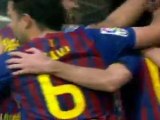 Racing Santander 0.2 FC Barcelona : Messi Goal