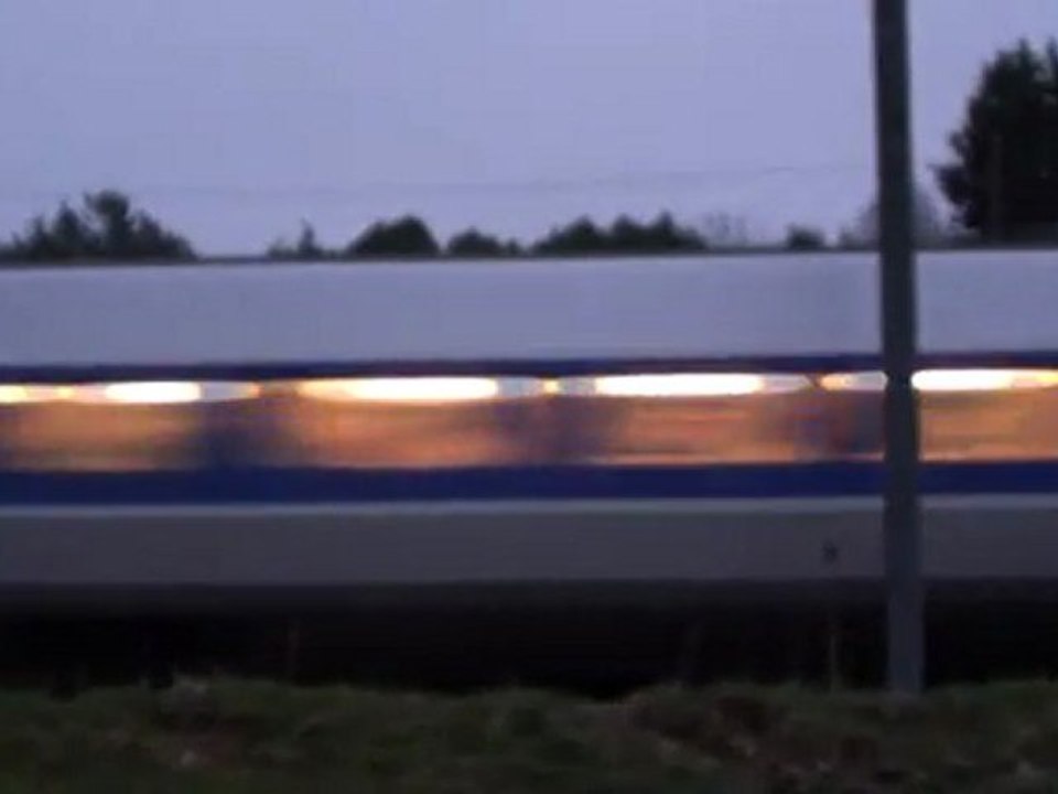 TGV et brouillard