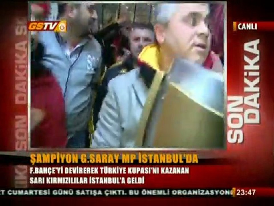 Sarayın Sultanları havaalanı karşılaması.
